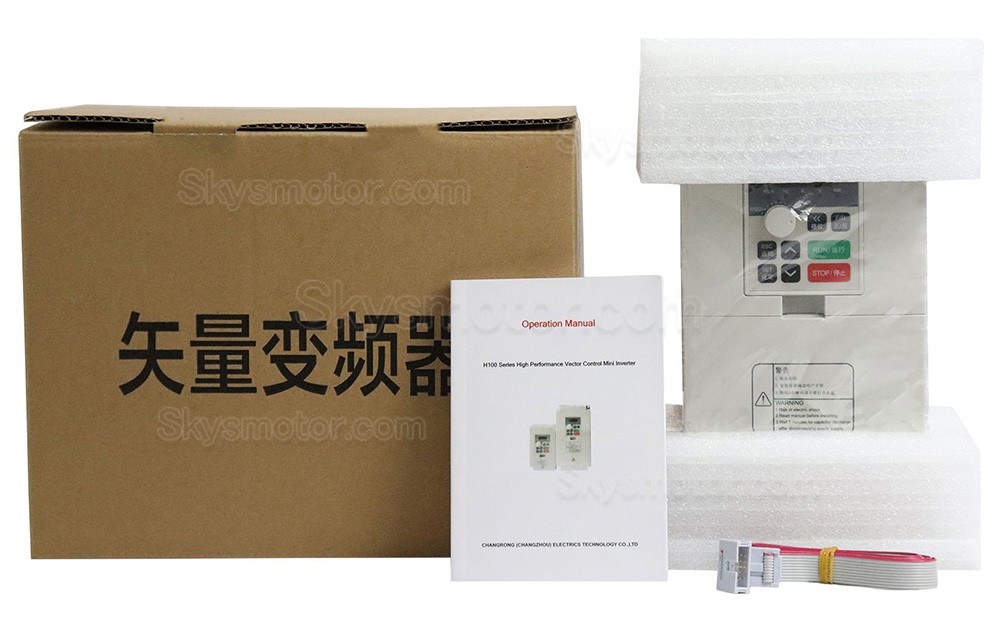 5HP 3.7KW VFDスピンドルドライブ可変周波数ドライブH100-3.7S2 / H100-3.7T4 220V / 380V